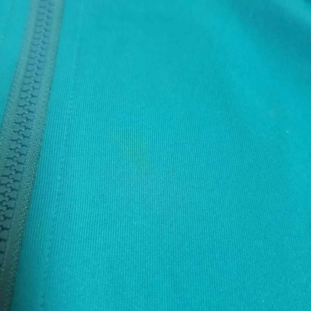 Lululemon Nice Asana Jacket Size 8 Turquoise